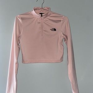 The North Face long sleeve sports crop